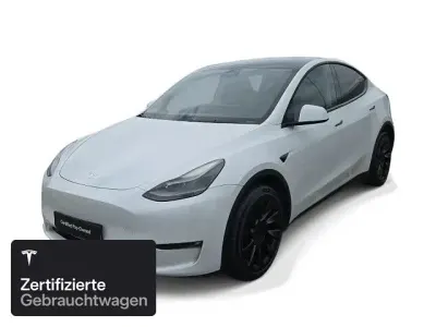 Gebraucht Tesla Model Y Long Range AWD 258 kW (351 PS) 2023 Weiß SUV
