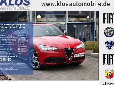 Gebraucht Alfa Romeo Stelvio Ti 210 PS (154 kW) 2023 Rot SUV
