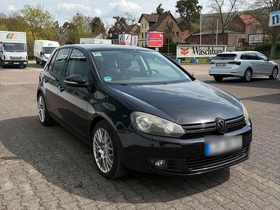 Usata VW Golf VI Comfortline 122 CV (89 kW) 2010 Nero Utilitaria