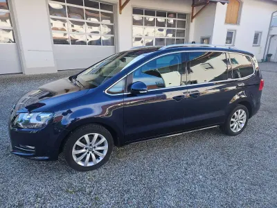Gebraucht VW Sharan Highline 177 PS (130 kW) 2013 Blau Van / Kleinbus