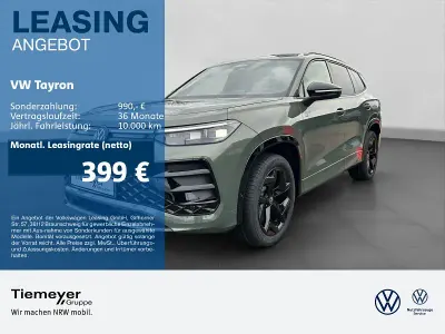 Neu VW Tayron R-line 150 PS (110 kW) 2025 Grün SUV