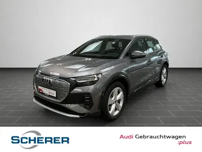 Gebraucht Audi Q4 e-tron Advanced Plus 219 kW (299 PS) 2023 Taifungrau metallic (metallic) SUV