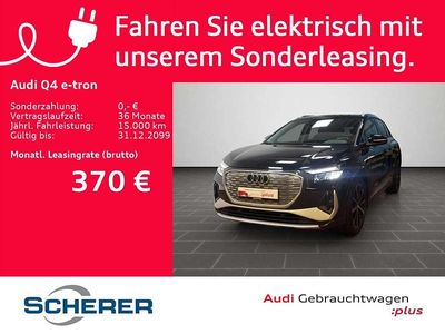 Gebraucht Audi Q4 e-tron Ambiente 125 kW (170 PS) 2022 Mythosschwarz metallic SUV