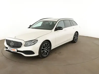 Brugt Mercedes E200 Avantgarde 184 HK (135 kW) 2018 Hvid Stationcar