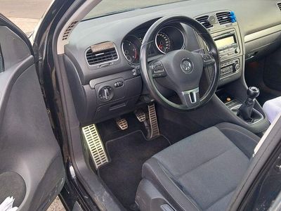 Gebraucht VW Golf VII Style 105 PS (77 kW) 2012 Schwarz Limousine