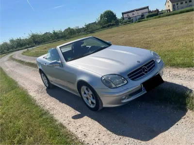 Gebraucht Mercedes SLK200 163 PS (119 kW) 2003 Silber Cabrio