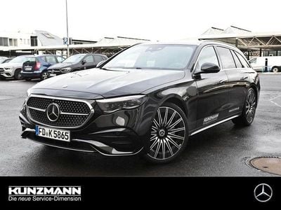 Obsidianschwarz metallic Gebraucht 2025 Mercedes E450 AMG Kombi | 87.080 €