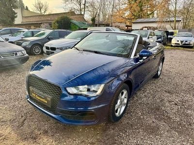 Gebraucht Audi A3 Cabriolet 125 PS (91 kW) 2015 Blau metallic Cabrio