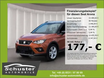 Gebraucht Seat Arona Beats 116 PS (85 kW) 2020 Orange SUV