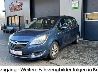 Blau Gebraucht 2014 Opel Meriva Style Van / Kleinbus | 7.990 € (Etwas zu teuer)