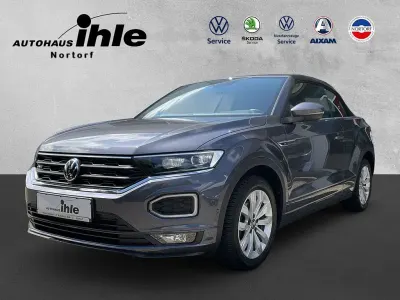 Gebraucht VW T-Roc Cabriolet R-line 150 PS (110 kW) 2021 Grau Cabrio