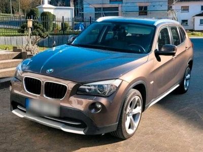 gebraucht BMW X1 xdrive Braun metallic Volleder allrad Navi ISOFIX