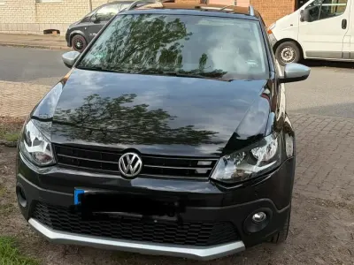 Gebraucht VW Polo Cross 86 PS (63 kW) 2010 Schwarz Kleinwagen