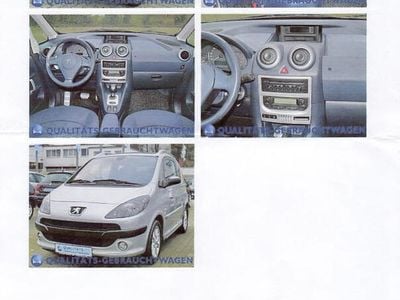 Gebraucht Peugeot 1007 73 PS (53 kW) 2005 Silber Van / Kleinbus
