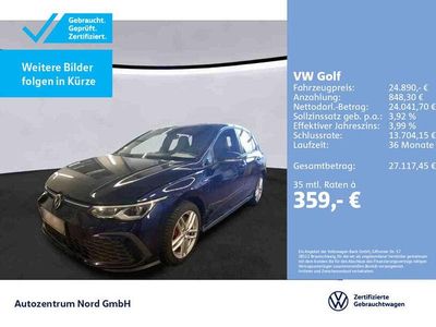 Gebraucht VW Golf VIII GTE 245 PS (180 kW) 2022 Atlantic blue metallic Limousine