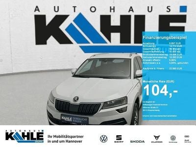 Gebraucht Skoda Karoq Clever 150 PS (110 kW) 2022 Weiß SUV