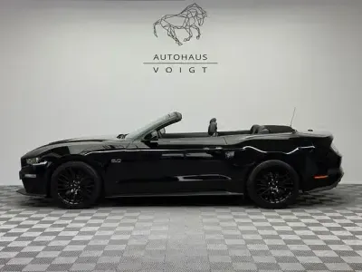 Brugt Ford Mustang GT 449 HK (330 kW) 2022 Sort Cabriolet