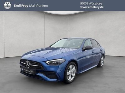 Spektralblau metallic Gebraucht 2022 Mercedes C300e AMG Limousine | 36.750 € (Guter Preis)