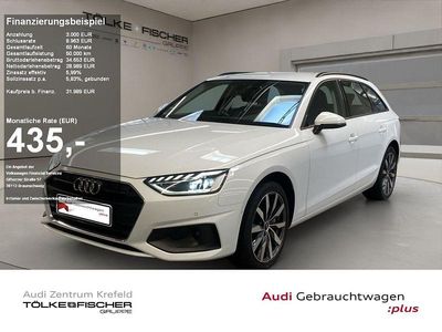 Gebraucht Audi A4 Ambiente 204 PS (150 kW) 2023 Gletscherweiss (metallic) Kombi