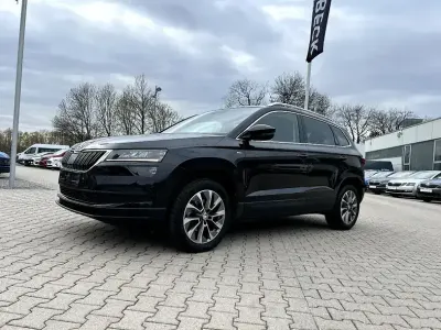Second-hand Skoda Karoq Clever 150 CP (110 kW) 2021 Negru SUV