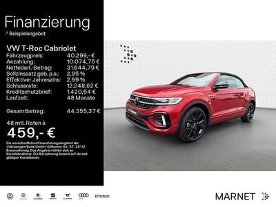 Nuova VW T-Roc Cabriolet R-line 150 CV (110 kW) 2026 Rosso Cabrio
