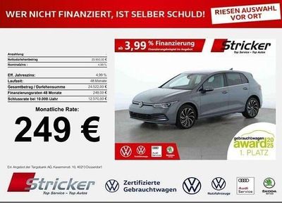 Gebraucht VW Golf VII Style 204 PS (150 kW) 2021 Grau Kleinwagen