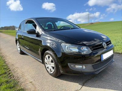 Gebraucht VW Polo 69 PS (50 kW) 2010 Schwarz Kleinwagen