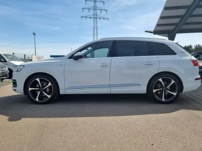Begagnad Audi Q7 S-Line 272 HK (200 kW) 2017 Vit SUV