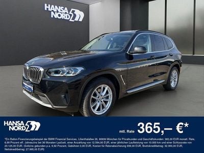 Brugt BMW X3 Sport Line 190 HK (139 kW) 2023 Sort SUV