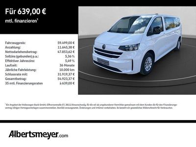 Neu VW T7 150 PS (110 kW) 2026 Weiß Van