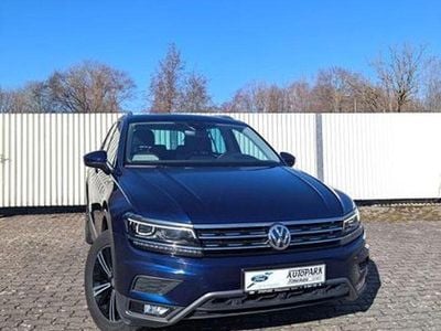 Gebraucht VW Tiguan Highline 220 PS (161 kW) 2018 Atlantic blue metallic SUV