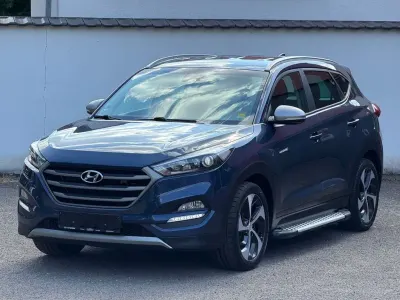 Gebraucht Hyundai Tucson Style 141 PS (103 kW) 2017 Blau SUV