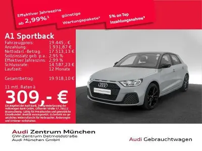 Gebraucht Audi A1 Sportback Sport 95 PS (69 kW) 2023 Pfeilgrau perleffekt Kleinwagen