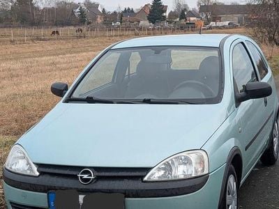 Gebraucht Opel Corsa 75 PS (55 kW) 2001 Grün Kleinwagen