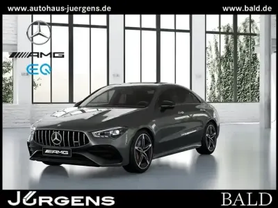 Gebraucht Mercedes CLA35 AMG Premium Plus 306 PS (225 kW) 2024 Grau mountaingrau metallic Coupé