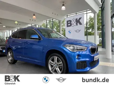 Gebraucht BMW X1 M Sport 150 PS (110 kW) 2017 Blau metallic estorilblau 2 metallicblau SUV
