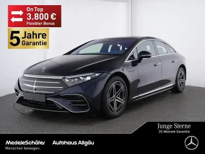 Gebraucht Mercedes EQS450+ AMG Line Premium Plus 244 kW (333 PS) 2024 Lack nautikblau Limousine