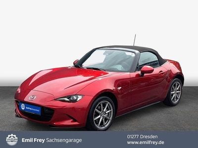 Neu Mazda MX5 Exclusive-Line 132 PS (97 kW) 2025 Rot Cabrio