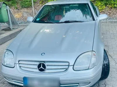 Gebraucht Mercedes SLK200 135 PS (99 kW) 1998 Silber Cabrio