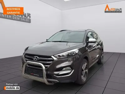 Gebraucht Hyundai Tucson Premium 177 PS (130 kW) 2018 Moon rock / met SUV