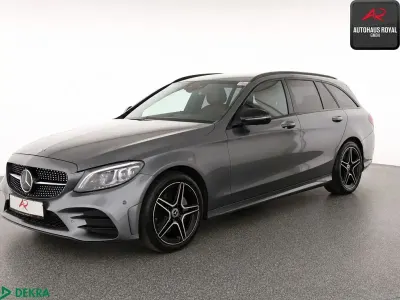 Gebraucht Mercedes C220 AMG 194 PS (142 kW) 2019 Selenitgrau Kombi