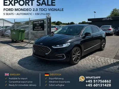 Gebraucht Ford Mondeo Vignale 190 PS (139 kW) 2020 Schwarz Limousine