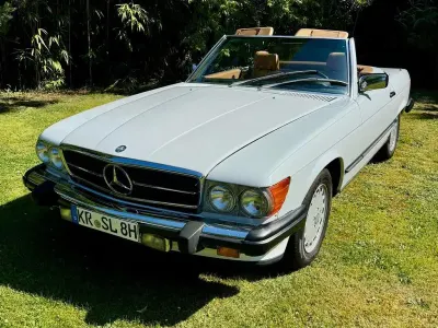 Gebraucht Mercedes 560 231 PS (169 kW) 1986 Weiß Cabrio