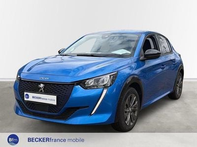 Gebraucht Peugeot e-208 Allure 100 kW (136 PS) 2023 Blau Kleinwagen