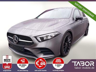 Grau Gebraucht 2019 Mercedes A200 AMG line Limousine | 24.488 € (Fairer Preis)