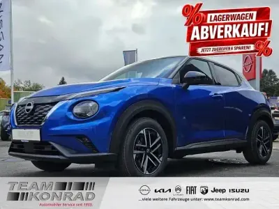Neu Nissan Juke N-Connecta 143 PS (105 kW) 2025 Blau SUV