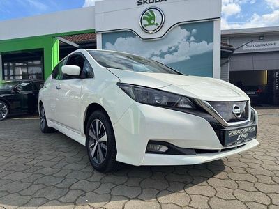 Gebraucht Nissan Leaf 110 kW (150 PS) 2021 Weiß Kleinwagen