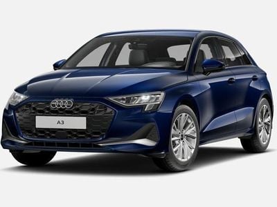 Blau (navarrablau metallic) Gebraucht 2024 Audi A3 Sportback Comfort Kleinwagen | 32.480 € (Guter Preis)