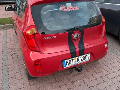 Gebraucht Kia Picanto 86 PS (63 kW) 2014 Rot Kleinwagen