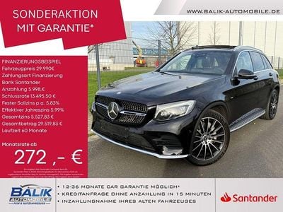 Schwarz Gebraucht 2016 Mercedes GLC220 AMG line SUV | 29.990 € (Fairer Preis)
